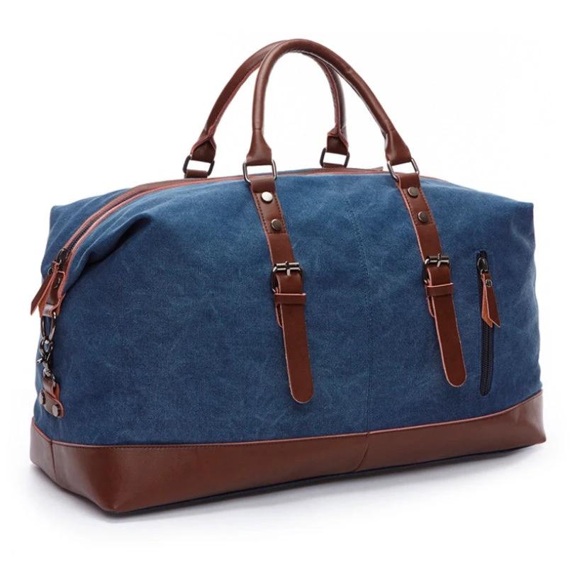 Retro Canvas Tote Bag For Men by GJG Denim
