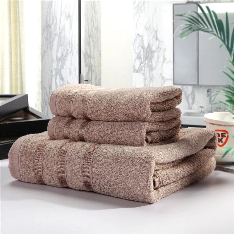 Bamboo Towel Set - Antibacterial And Hypoallergenic by GJG Denim