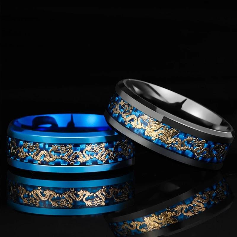Men's Pattern Ring by GJG Denim