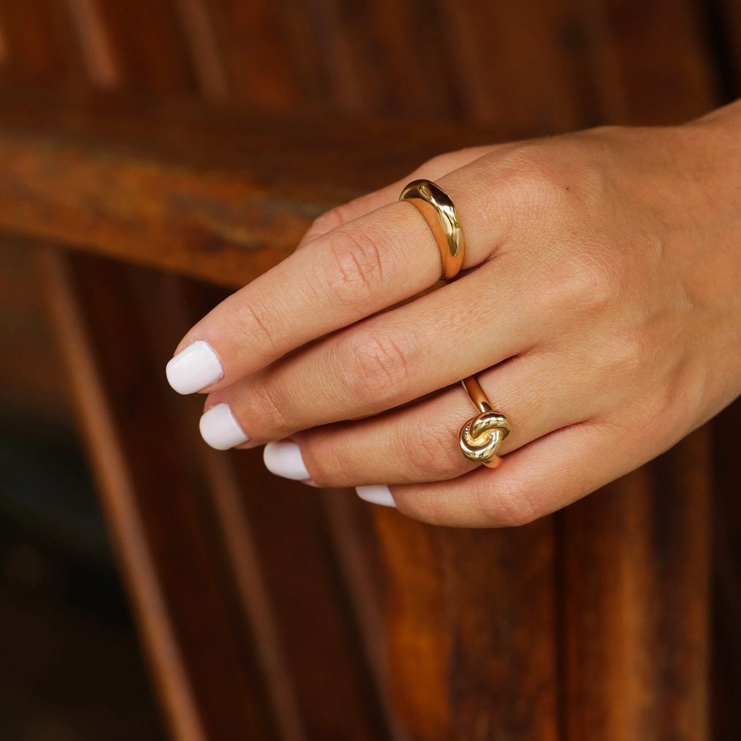 Knock Knot Ring by Views & Co