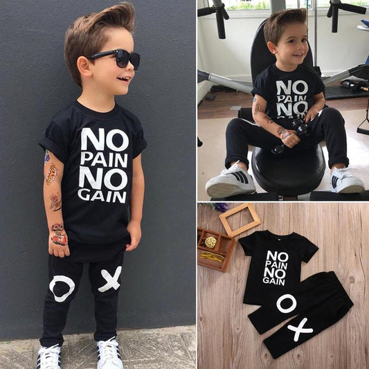 Summer children's clothes set by GJG Denim