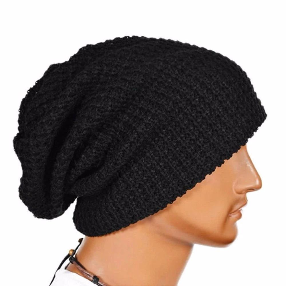 Men' s Knitted Loose Beanie by GJG Denim