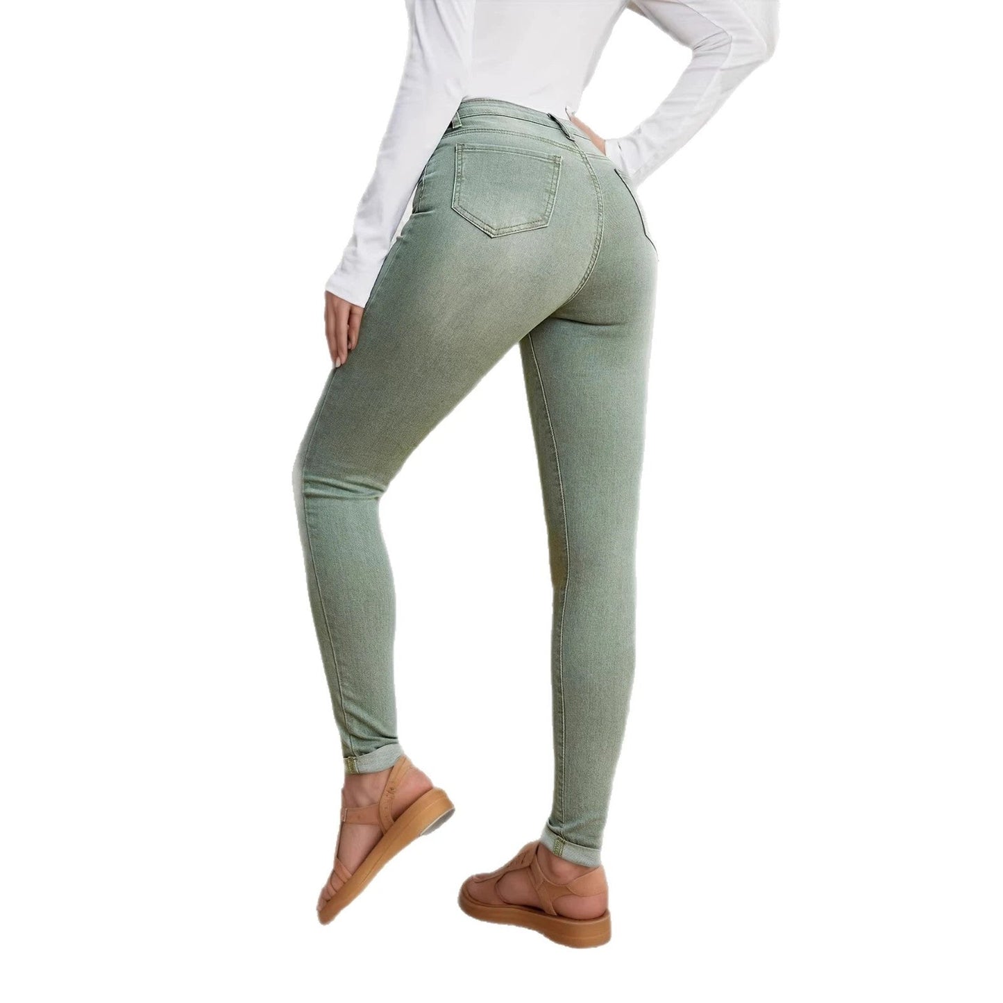 Personalized Womens Stretchy Slim-fit Denim by GJG Denim