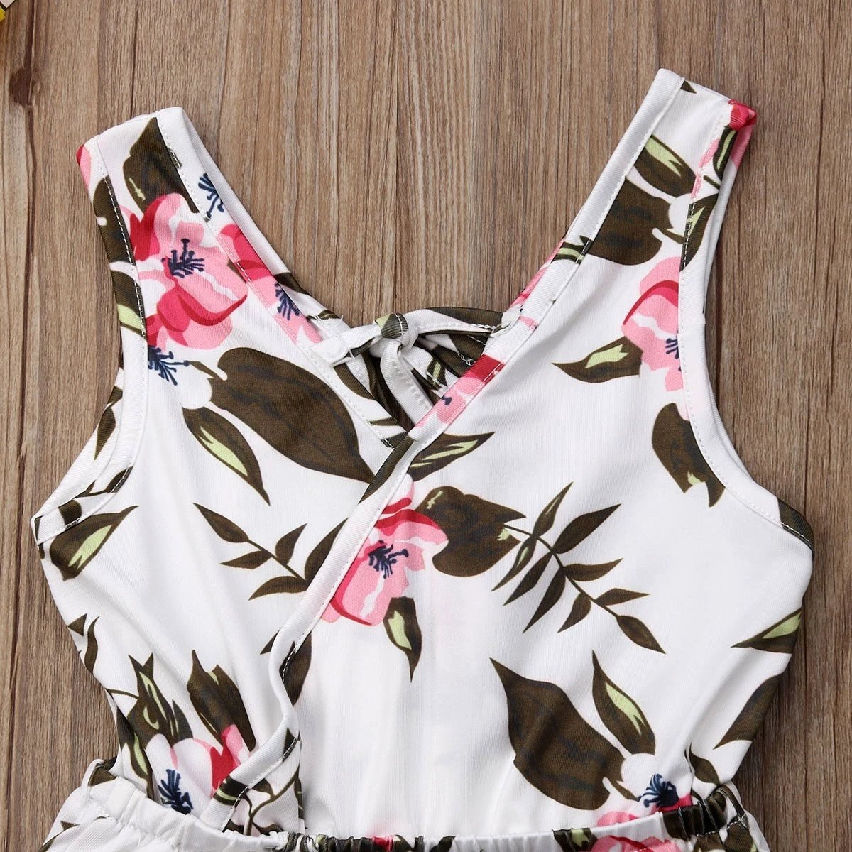 Summer Girls baby girl Floral Outfits Clothes by GJG Denim