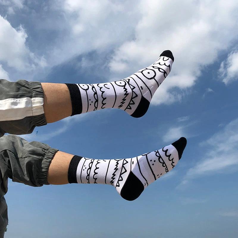 Men's Trendy Tube Socks by GJG Denim