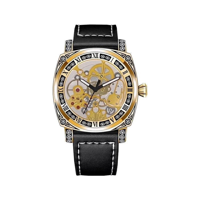 Men's 30M Water Resistant Luminous Quartz Watch by GJG Denim