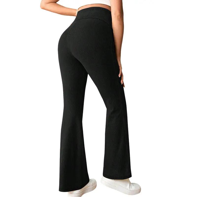 Women's Maternity High-Waist Pull-Up Denim Jeans by GJG Denim
