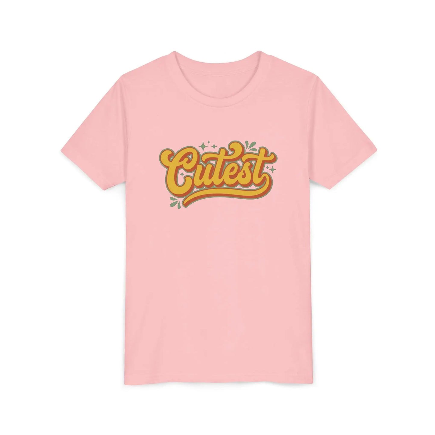 Cutest Youth Tee — Retro Script Kids T‑Shirt by Printify