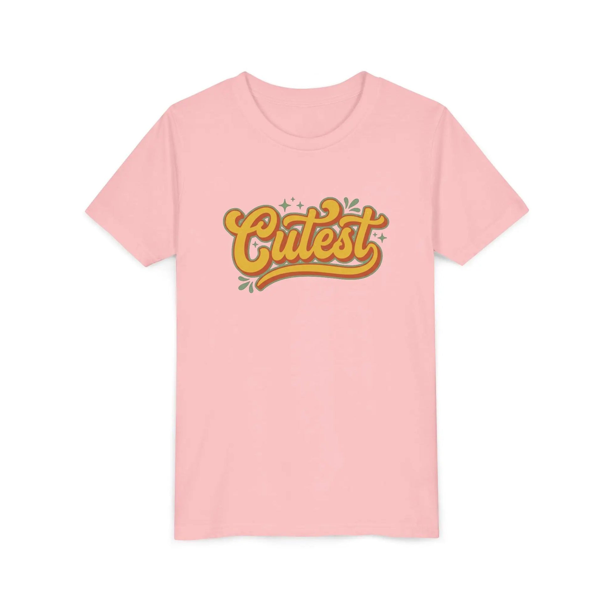 Cutest Youth Tee — Retro Script Kids T‑Shirt by Printify