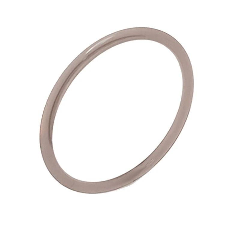 Natural Ice Stone Citrine Bracelet Round Bar Bangle by GJG Denim