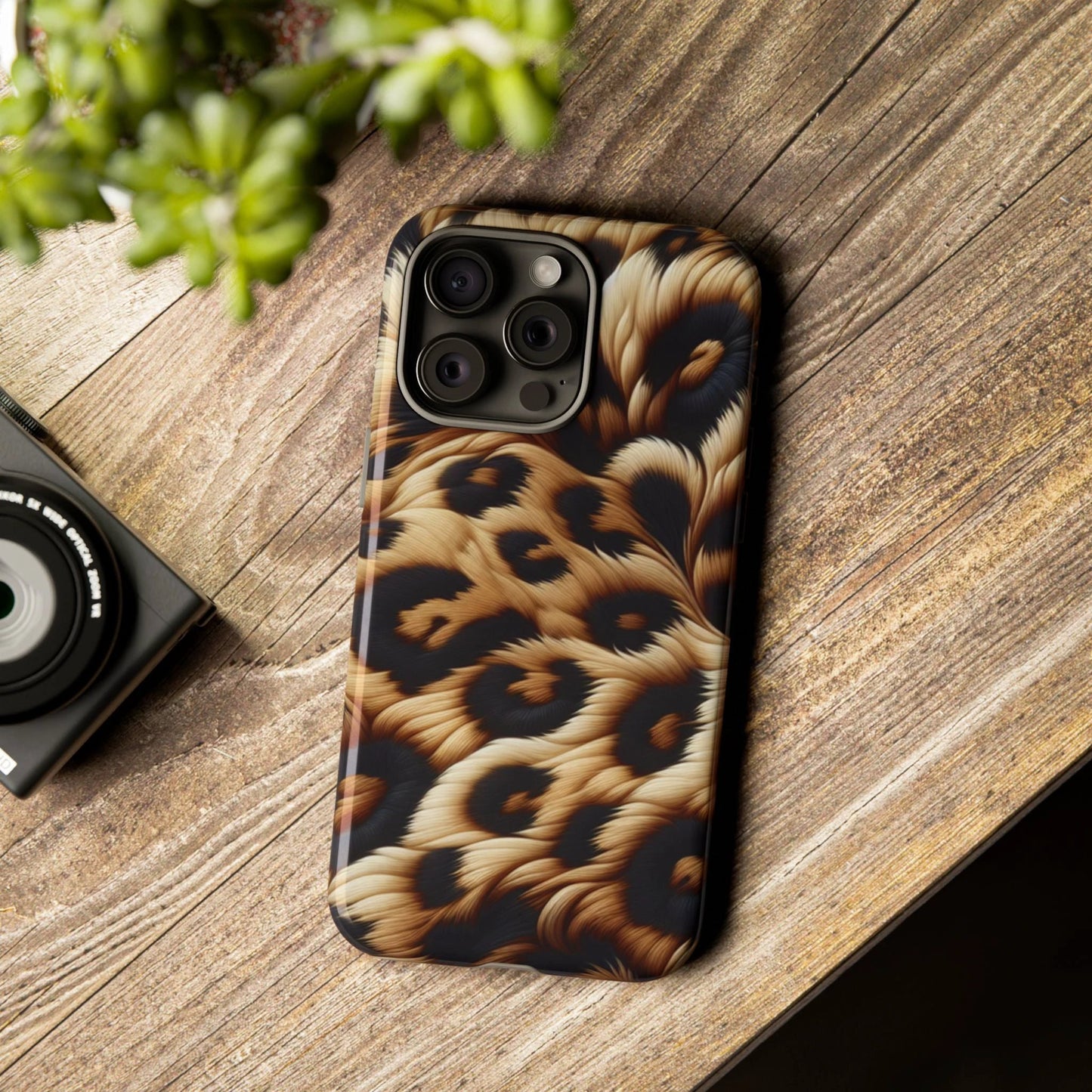 Stylish Phone Case - Tough Cases, Protective Cover for Animal Print Lovers, Gift for Birthdays, Trendy Accessory for Everyday Use, [...] by Printify