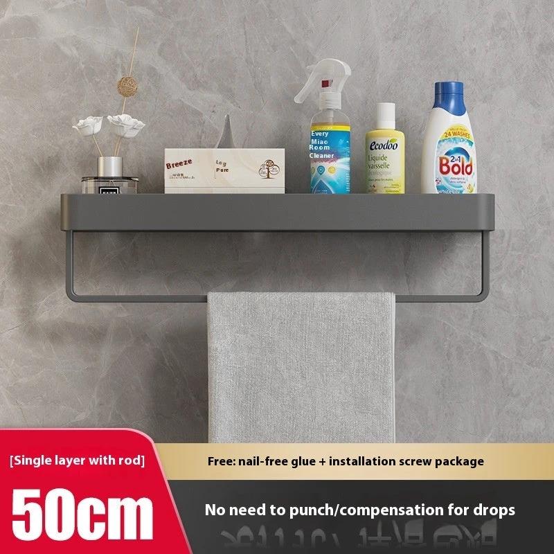 Bathroom Wall-mounted Storage Rack by GJG Denim