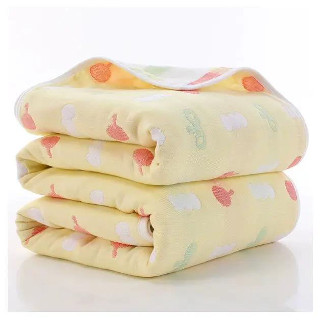 Six-layer Gauze Summer Air Conditioner Quilt Blanket by GJG Denim