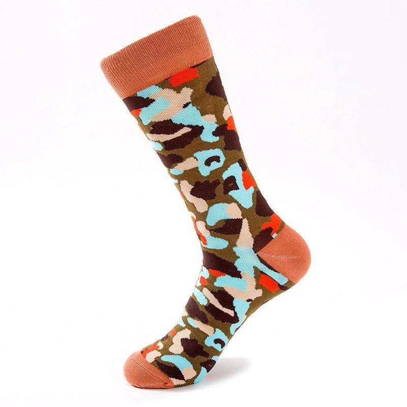 High-rise Men's Camouflage Socks by GJG Denim