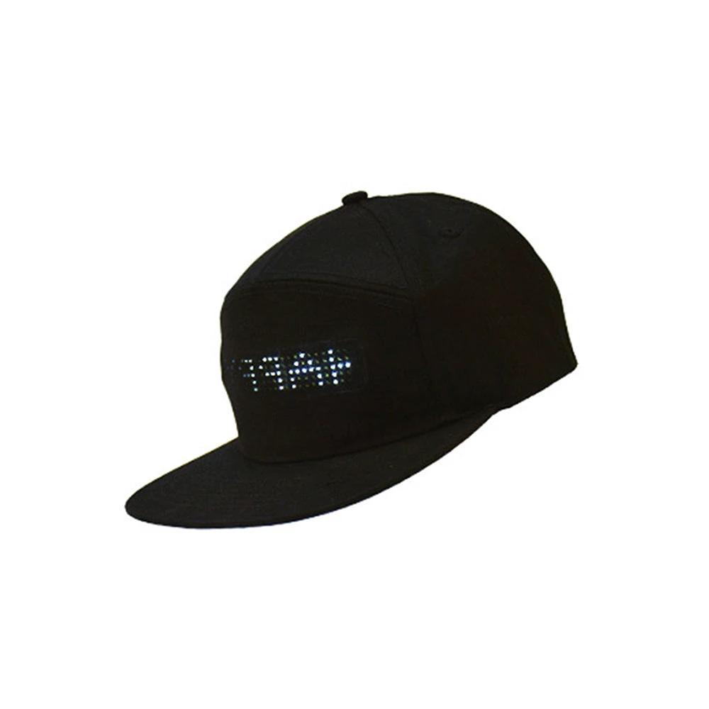 LED Display Duck Tongue Advertising Baseball Cap by GJG Denim