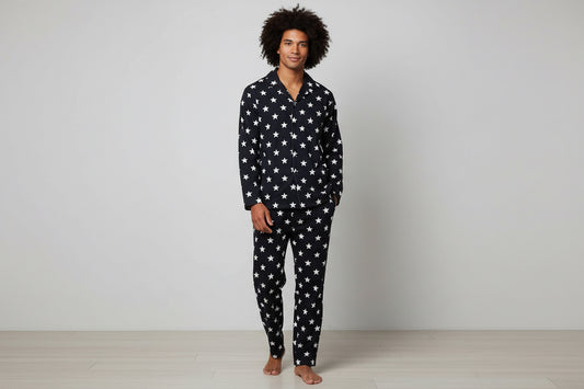 Men's Brushed Pajamas by GJG Denim