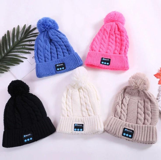 Winter Warm Knit Bluetooth Music by GJG Denim