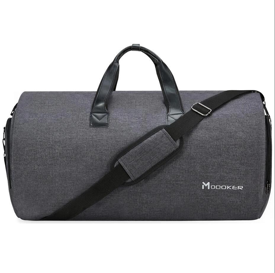 Travel Garment Bag with Shoulder Strap For Men by GJG Denim