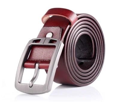 Men's Retro Leather Belt by GJG Denim