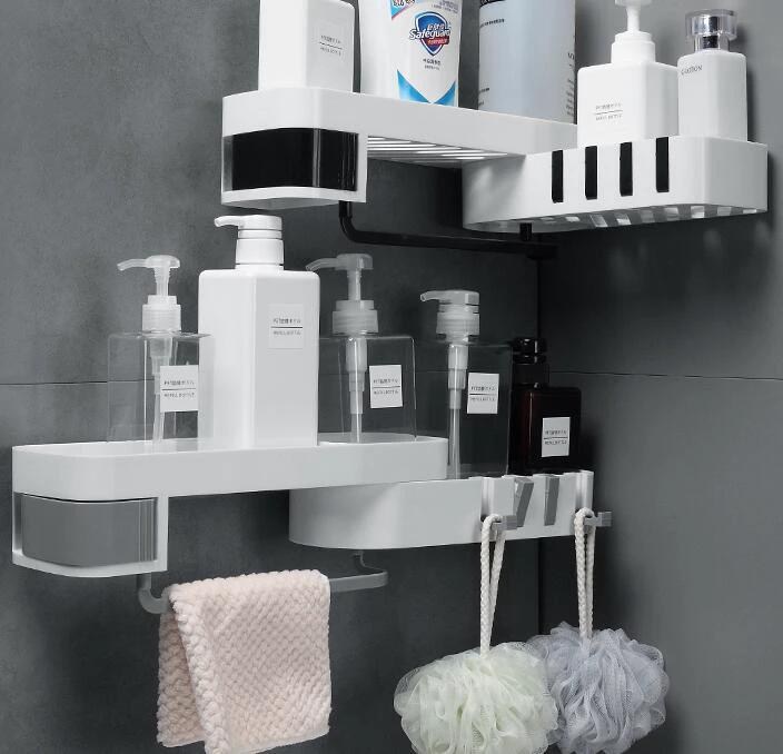 Shower Corner Shelf by GJG Denim