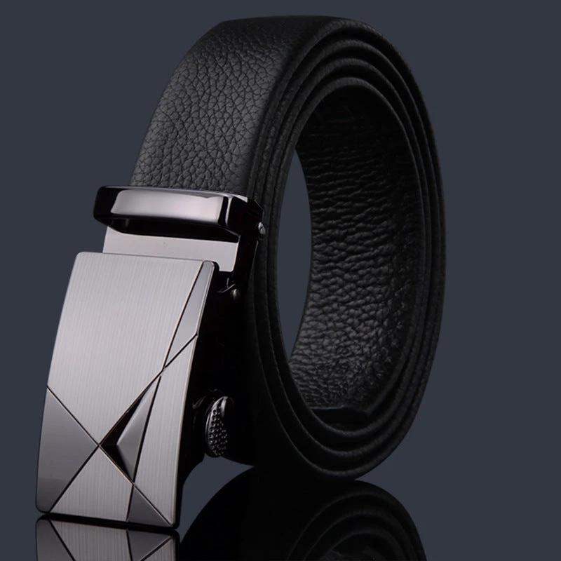 Men's Automatic Buckle Belt by GJG Denim