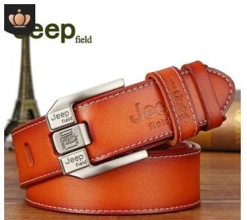 Men's Leather Belt by GJG Denim