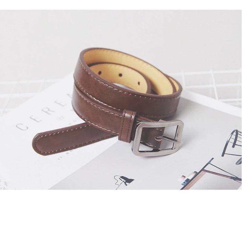 Men's Thin Pin Buckle Belt by GJG Denim