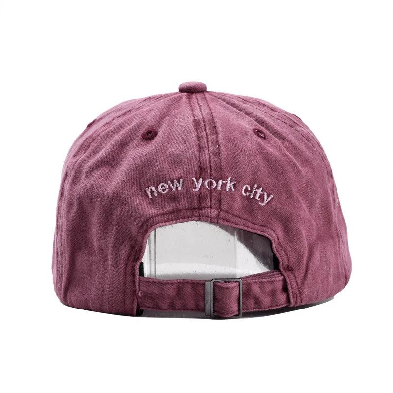 Washed Cotton Three-dimensional Baseball cap For Men by GJG Denim