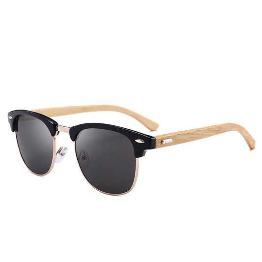 Men's Bamboo Colorful Sunglasses by GJG Denim
