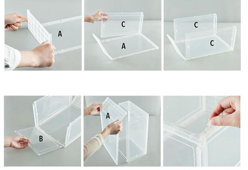 Sneaker Storage Box Shoe Cabinet by GJG Denim