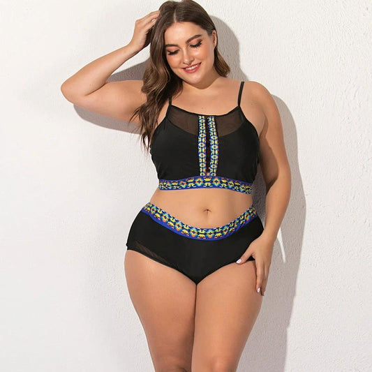 Plus size female swimsuit by GJG Denim