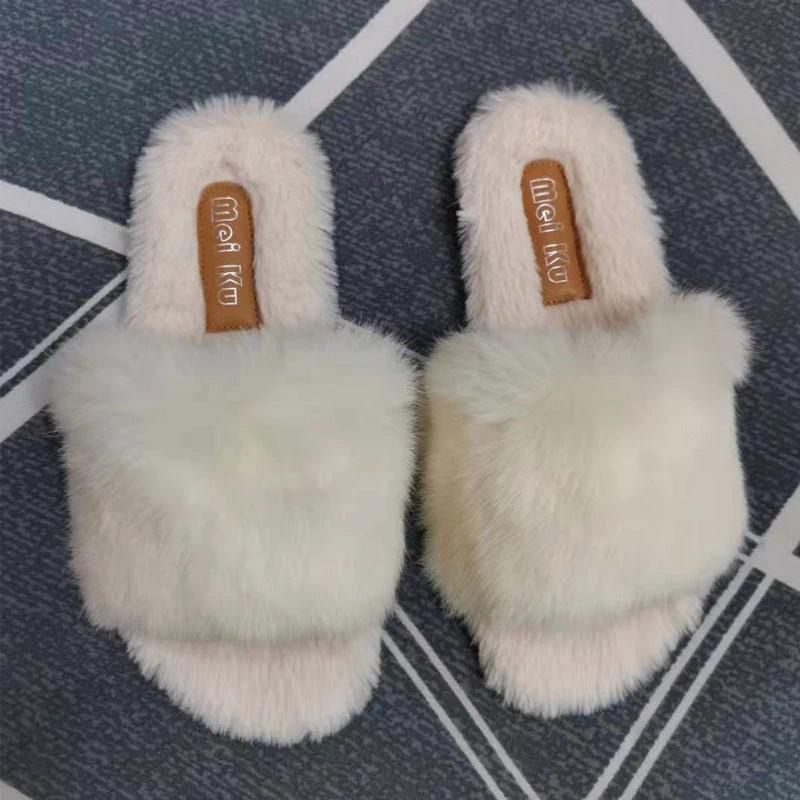 Ladies New Fashion Personality All-match Cotton Slippers by GJG Denim