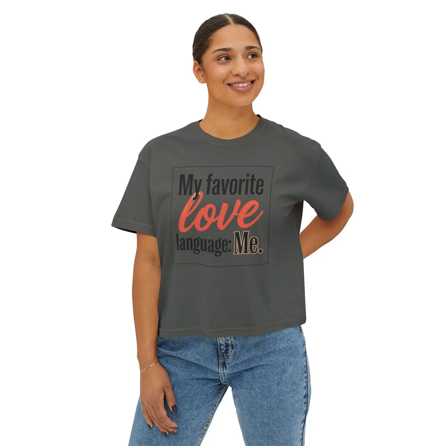 Women's Boxy Tee by Printify