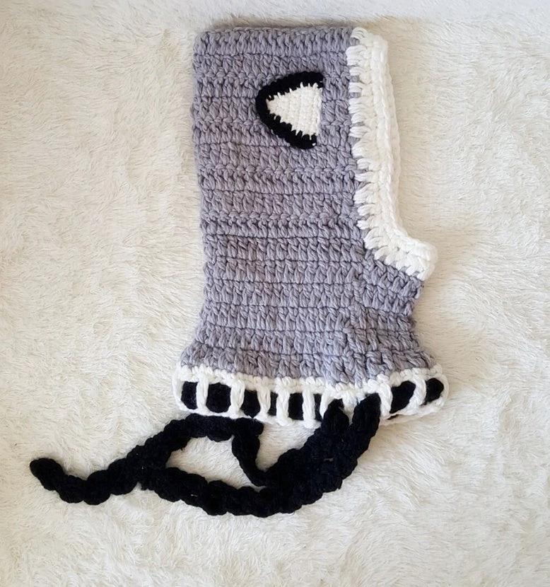 Children's wool knit hat hand-knitted warm earmuffs cape caps for men and women by GJG Denim