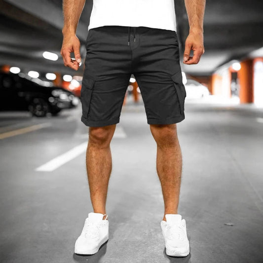 Fashion Personality Men's New Woven Five-point Pants by GJG Denim