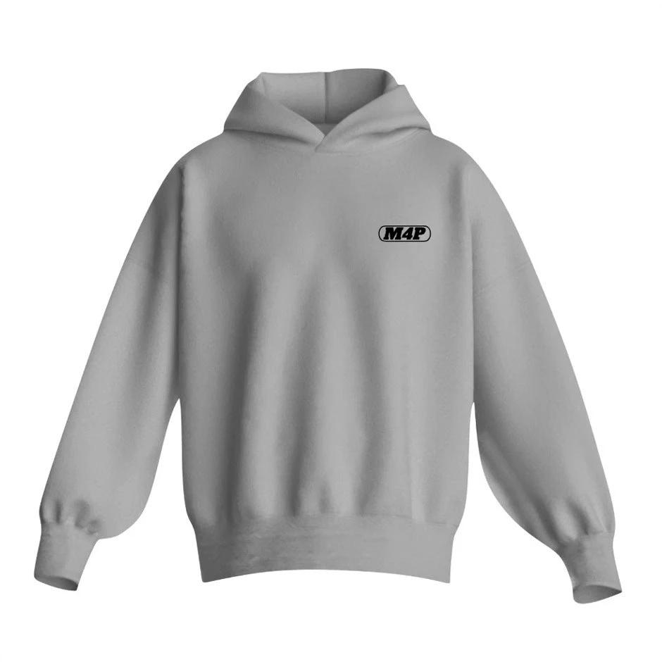 Men's Printed Long Sleeve Hoodie by GJG Denim