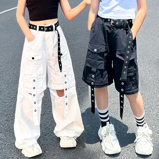 Stylish And Simple Detachable Cargo Pants by GJG Denim