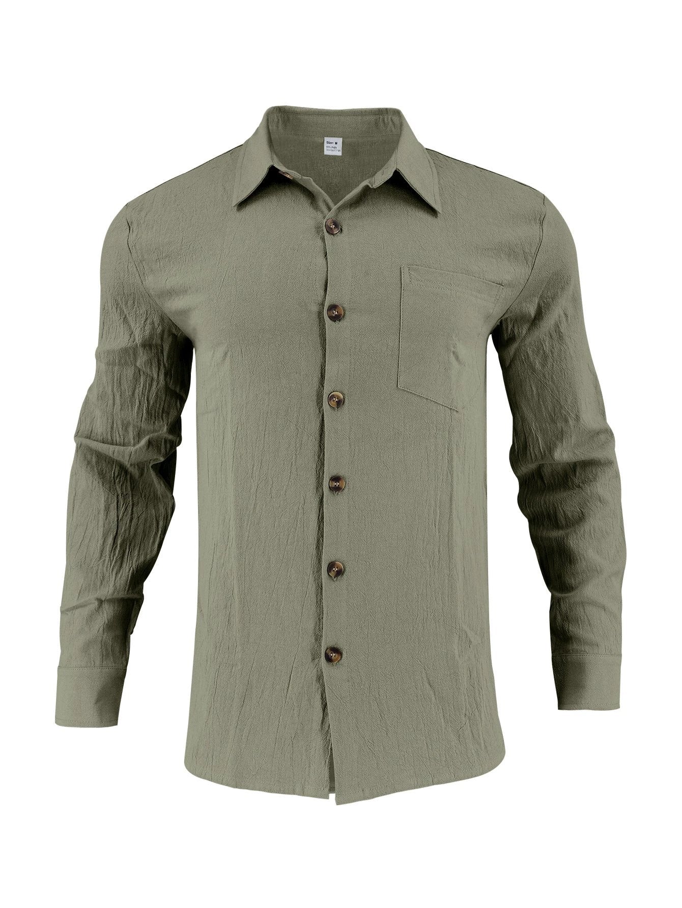 Men's Double Pocket Cotton Shirt by GJG Denim