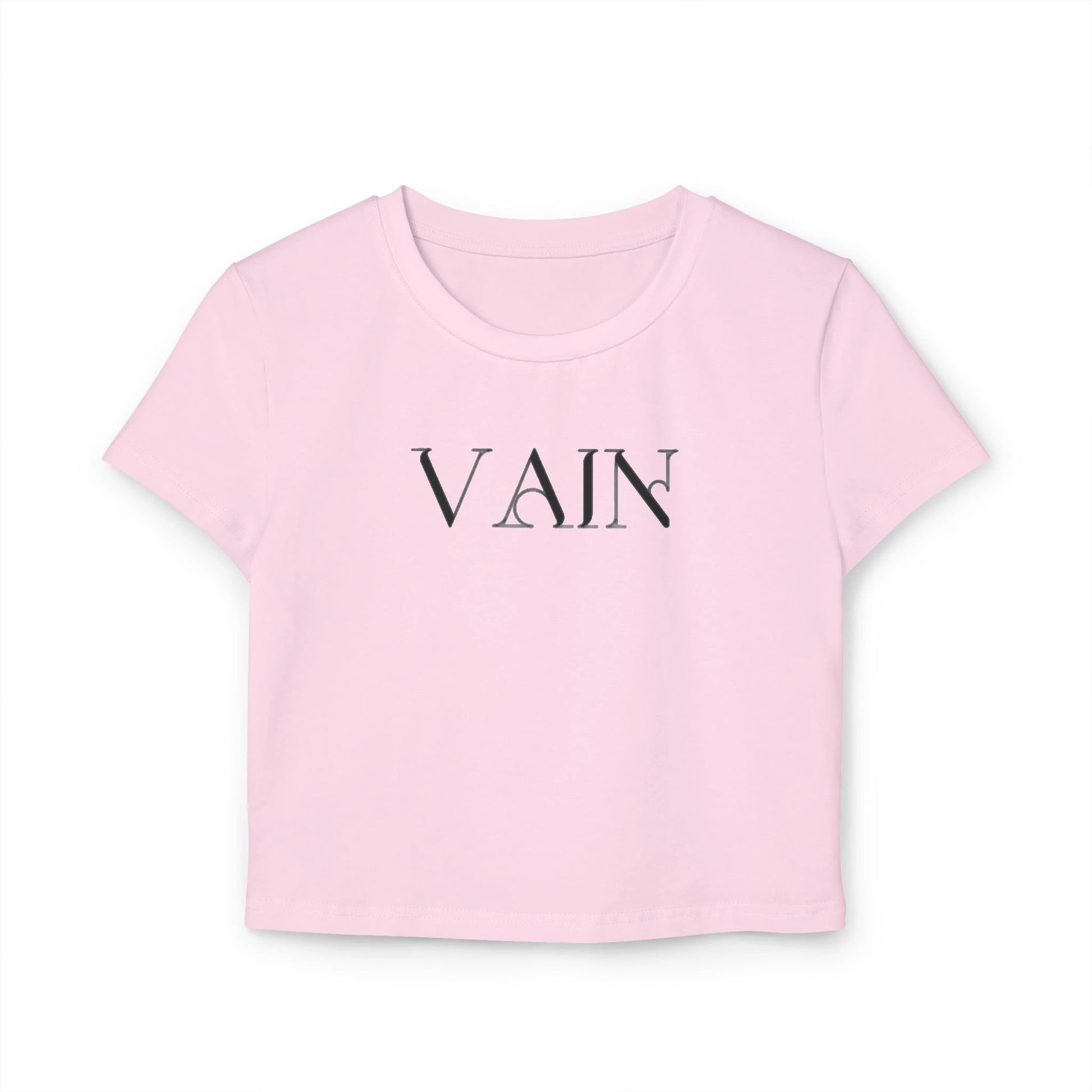 Vain Women's Trendy Crop Top, Stylish Fashion Top, Gift for Her, Summer Outfit, Casual Wear by Printify