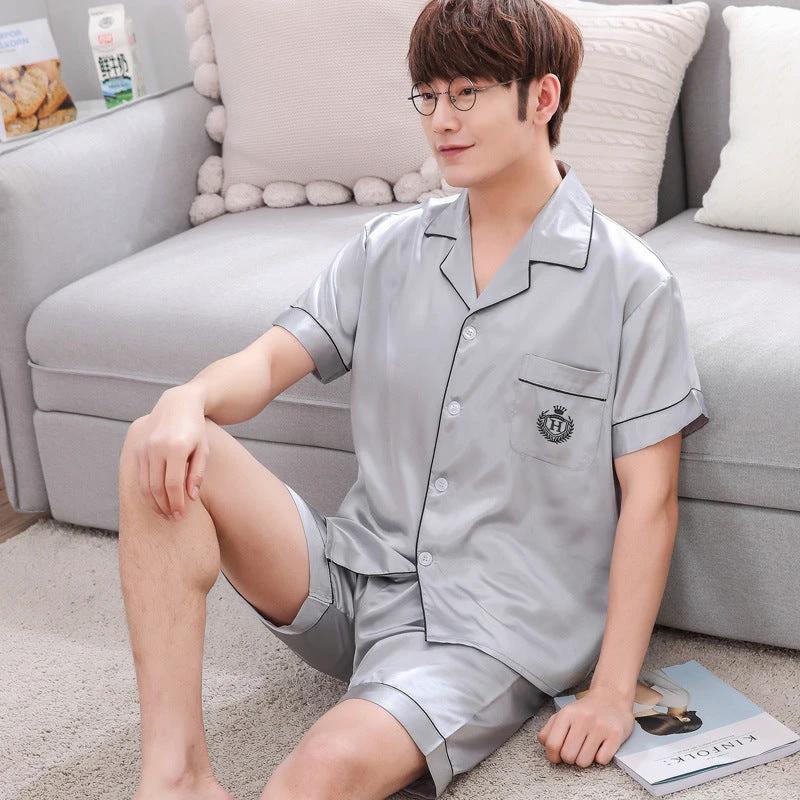 Men's Solid Color Pajamas by GJG Denim