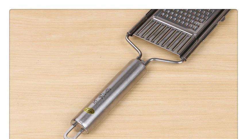 Stainless Steel Grater, Vegetable And Fruit Slicer, Peeler by GJG Denim