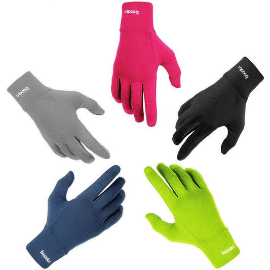 Silicone Non-slip Touch Screen Gloves For Men by GJG Denim
