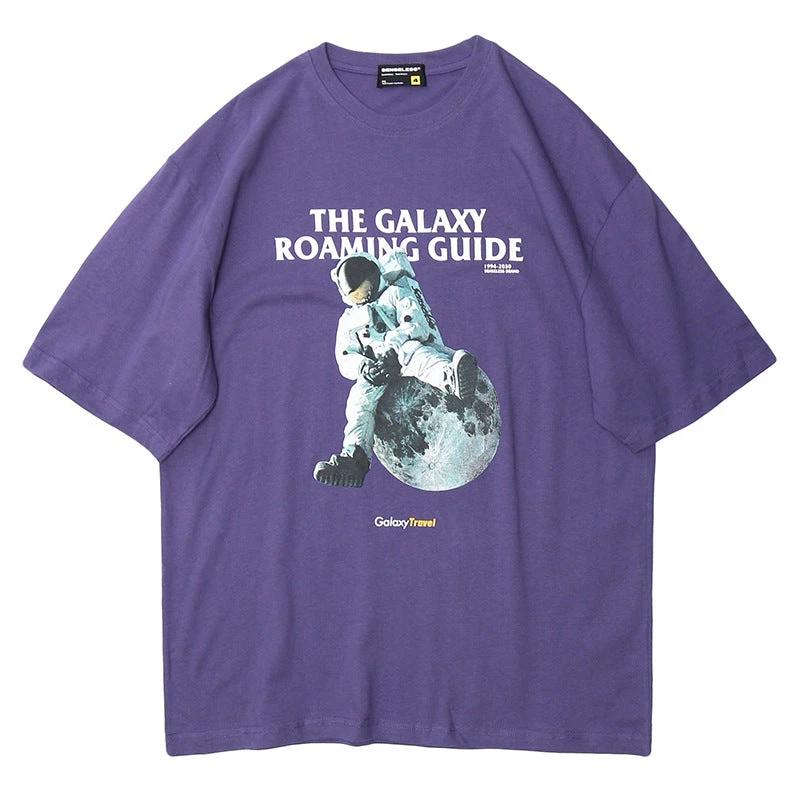 Men's Cartoon Astronaut T-shirt by GJG Denim