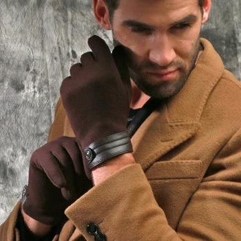 Men's Warm Winter Gloves by GJG Denim