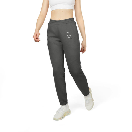 adidas Unisex Fleece Joggers by Printify