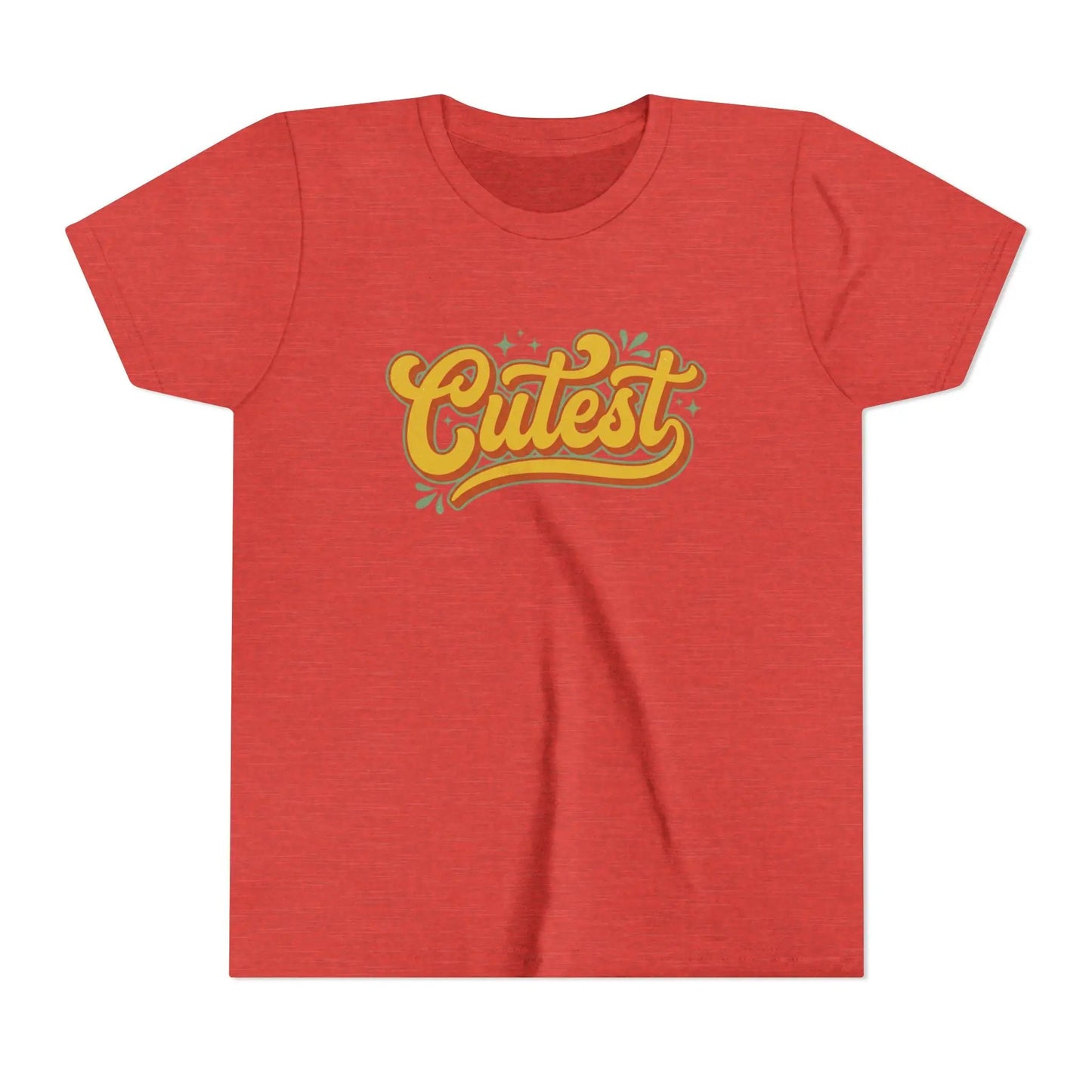 Cutest Youth Tee — Retro Script Kids T‑Shirt by Printify