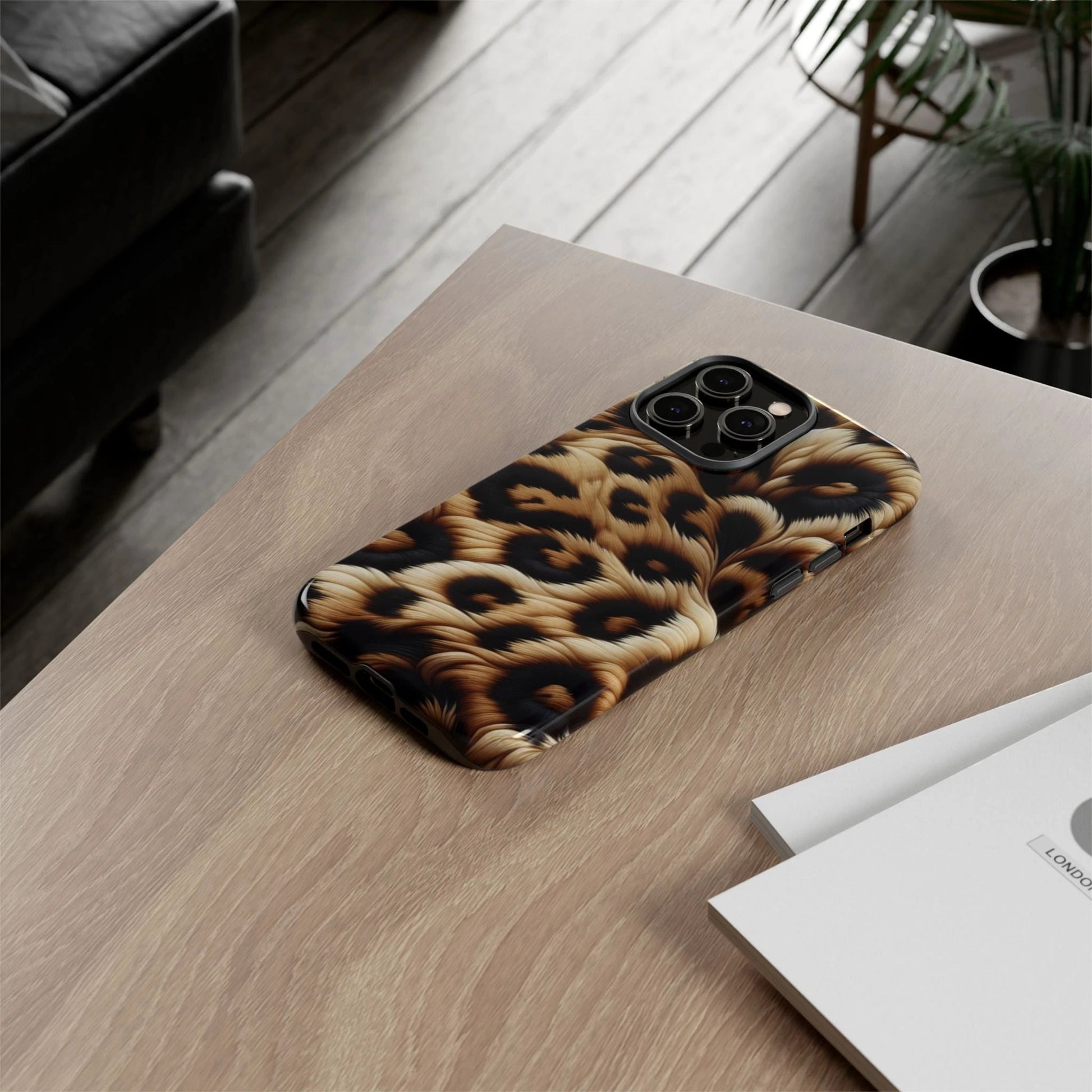 Stylish Phone Case - Tough Cases, Protective Cover for Animal Print Lovers, Gift for Birthdays, Trendy Accessory for Everyday Use, [...] by Printify