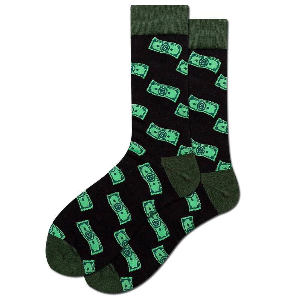 Men's Fun Cotton Socks by GJG Denim