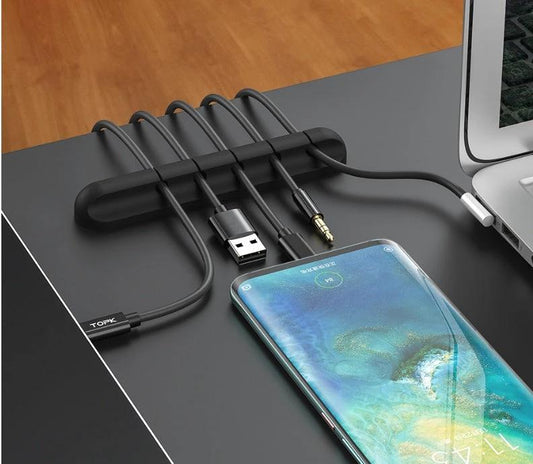 Silicone USB Cable Organizer by GJG Denim