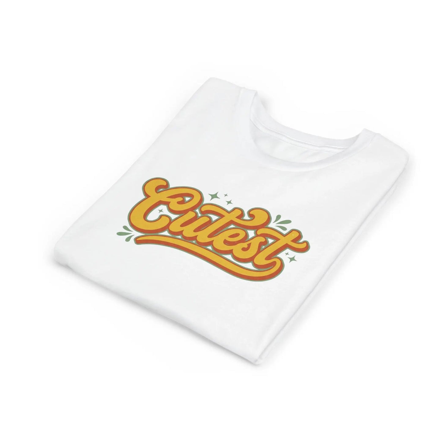 Cutest Youth Tee — Retro Script Kids T‑Shirt by Printify